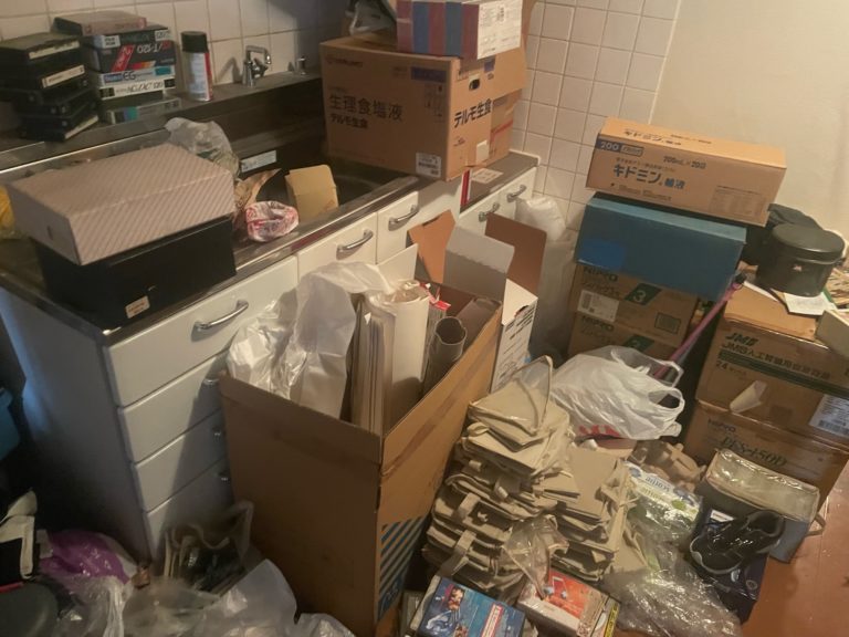 作業前のお客様のお部屋のお写真