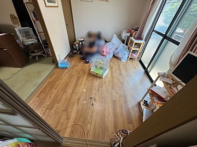 東京都台東区 ゴミが一掃された部屋