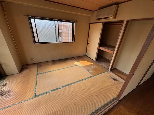 神奈川県川崎市幸区 ゴミがなくなり畳が見えるようになった部屋